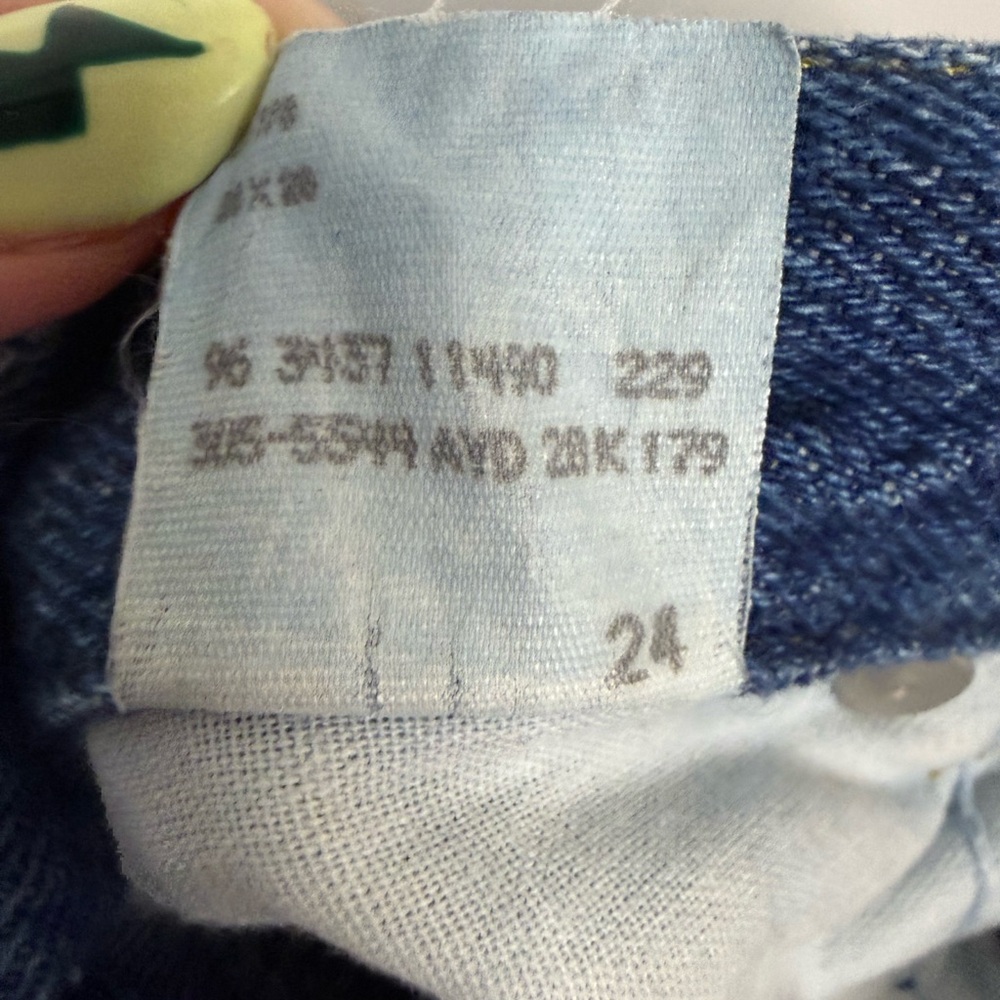 Vintage Lee Jeans Blue Denim - Picture 5 of 11